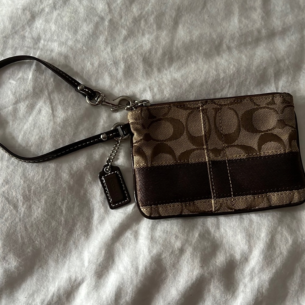 Coach wristlet